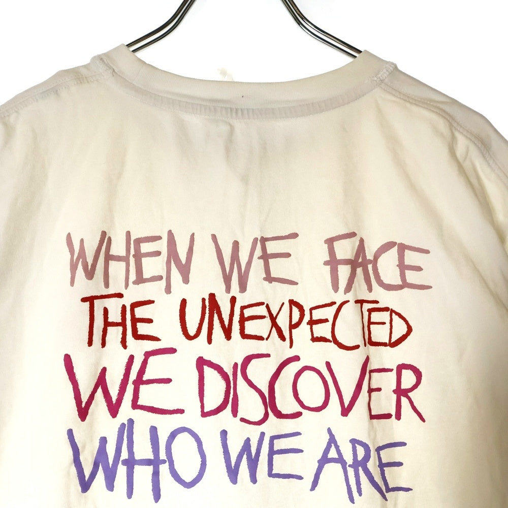 MONCLER(モンクレール) SS T-SHIRT H10938C00010 829FB ロゴプリント半袖Tシャツ ホワイト