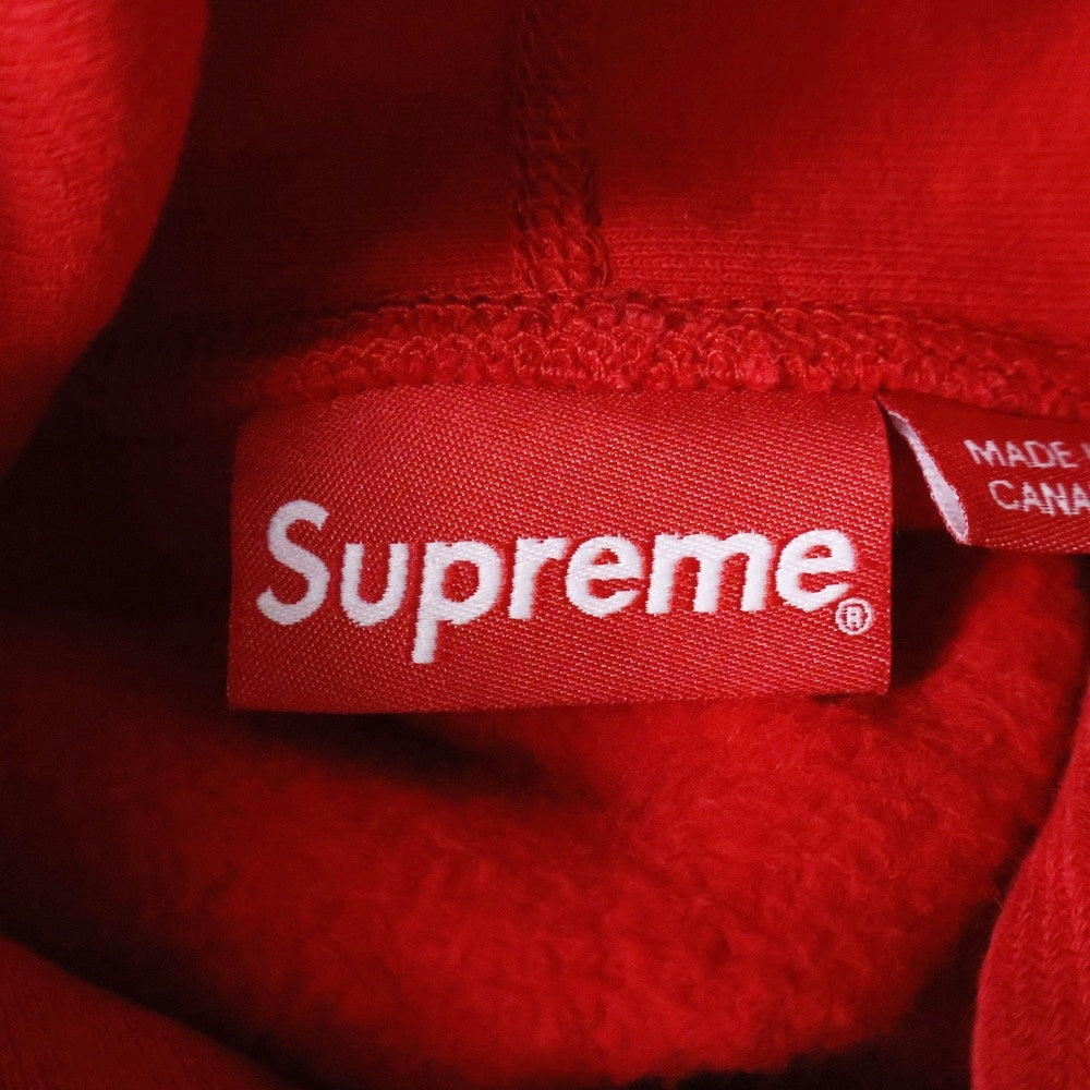 SUPREME(シュプリーム) 19AW Bandana Box Logo Hooded Sweatshirt バンダナボックスロゴ プルオーバーパーカー レッド