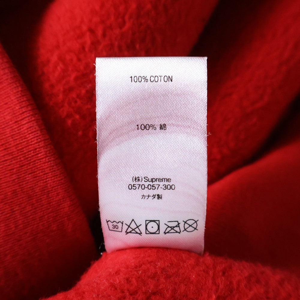 SUPREME(シュプリーム) 19AW Bandana Box Logo Hooded Sweatshirt バンダナボックスロゴ プルオーバーパーカー レッド