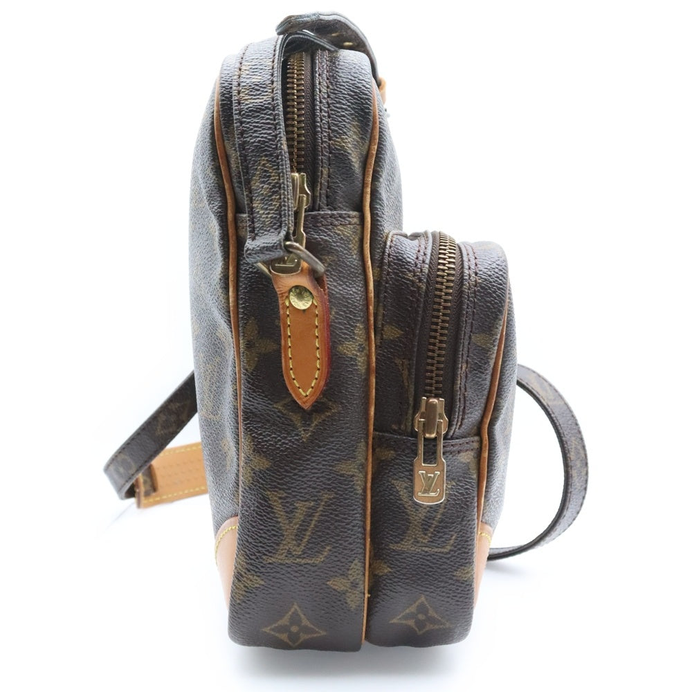 LOUIS VUITTON(ルイヴィトン) モノグラム アマゾン レザーショルダーバッグ M45236 ブラウン
