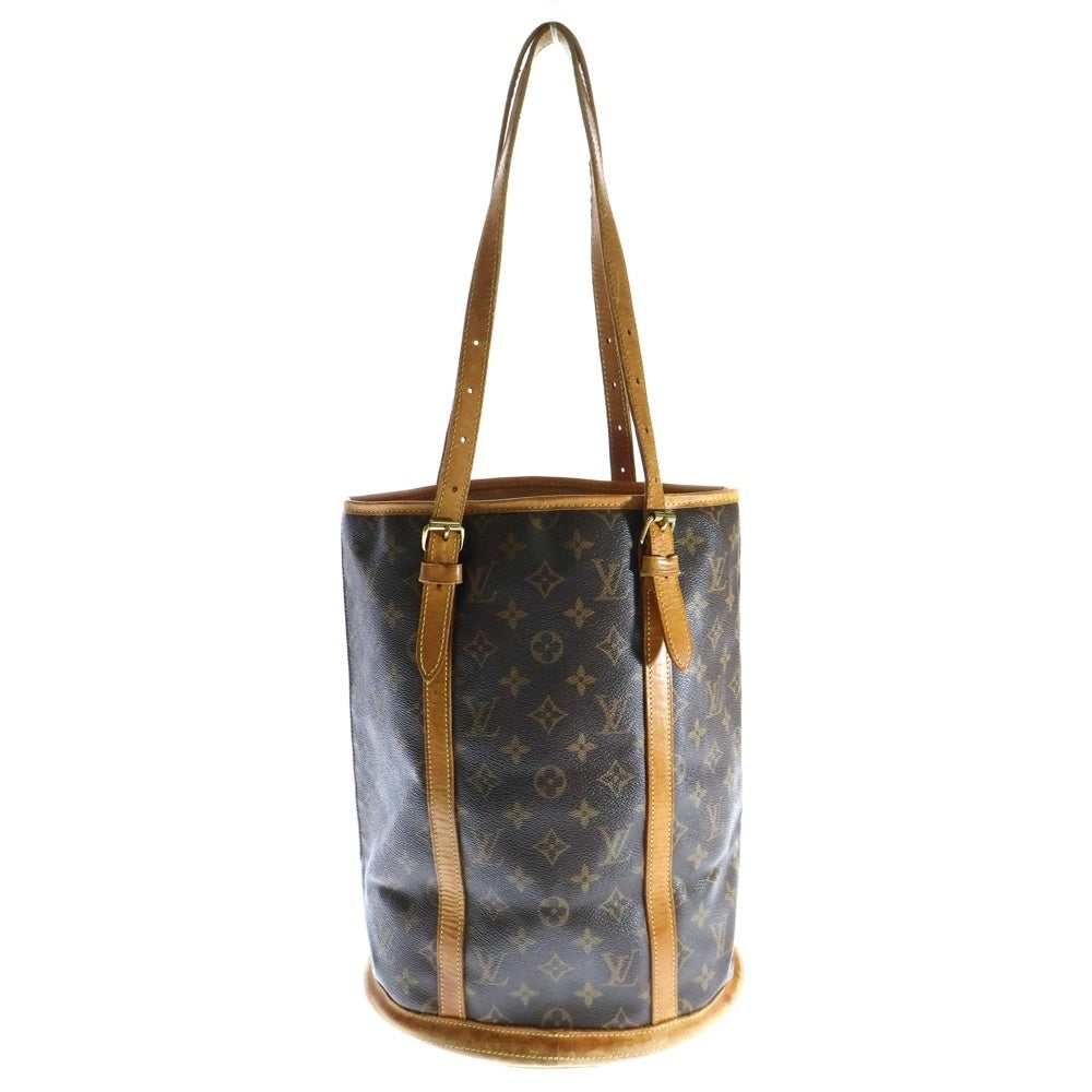 LOUIS VUITTON(ルイヴィトン) バケットGM モノグラム レザーショルダーバッグ M42236 ブラウン