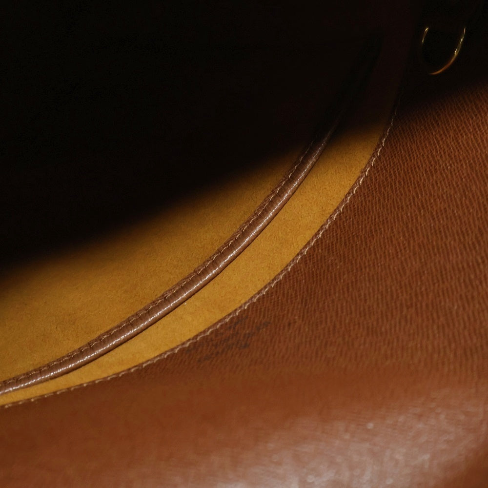 LOUIS VUITTON(ルイヴィトン) ミュゼット モノグラム レザーショルダーバッグ M51256 ブラウン