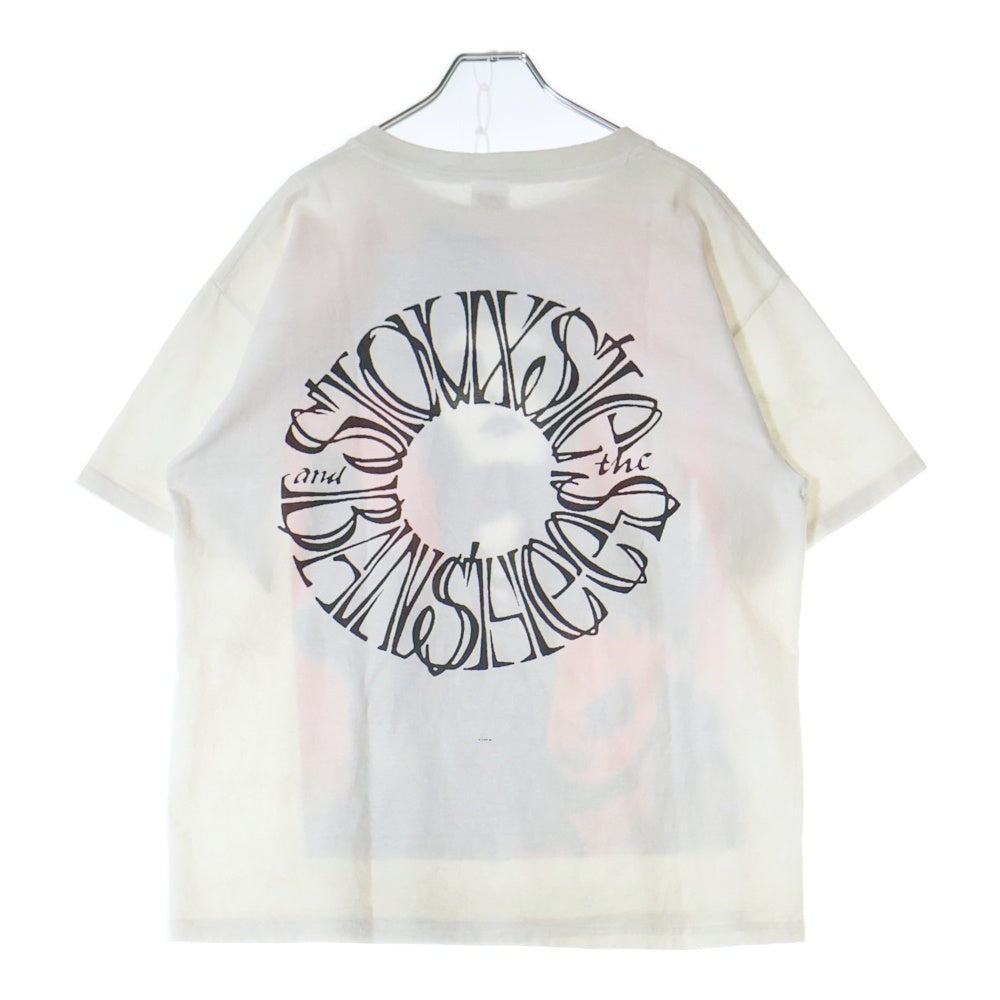 VINTAGE(ヴィンテージ) Siouxsie and the Banshees T-shirt スージーアンドザバンシーズ 両面プリント 半袖Tシャツ ホワイト