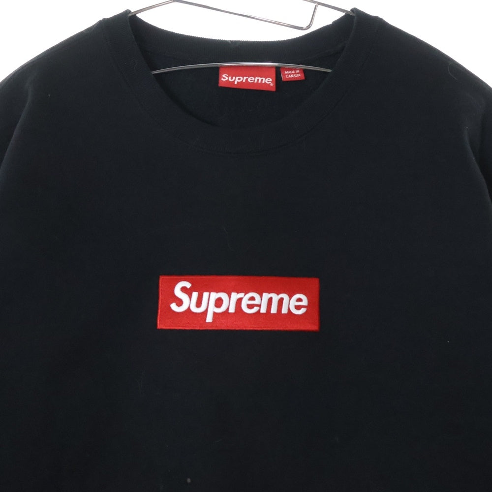 SUPREME(シュプリーム) 22AW Box Logo Crewneck ボックスロゴクルーネックスウェット トレーナー ブラック