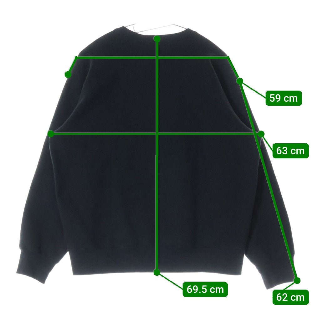 SUPREME(シュプリーム) 22AW Box Logo Crewneck ボックスロゴクルーネックスウェット トレーナー ブラック
