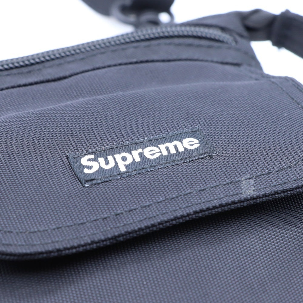 SUPREME(シュプリーム) 19AW Shoulder Bag ボックスロゴ ナイロン ショルダーバッグ ブラック