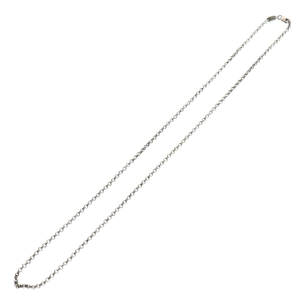 CHROME HEARTS(クロムハーツ) NECKCHAIN R20 ロールチェーンネックレス 20inch シルバー BCA084