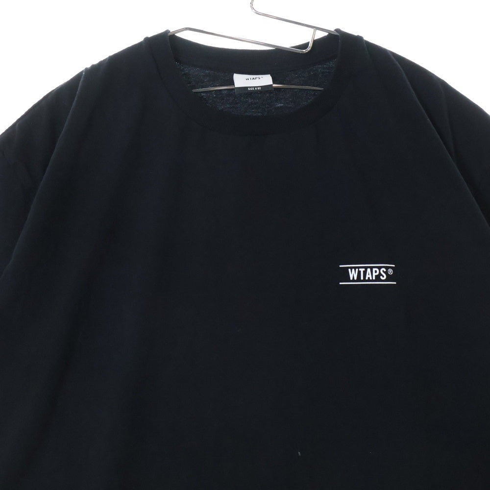 WTAPS(ダブルタップス) 25SS CONTAINING TEE バックロゴ Tシャツ ブラック