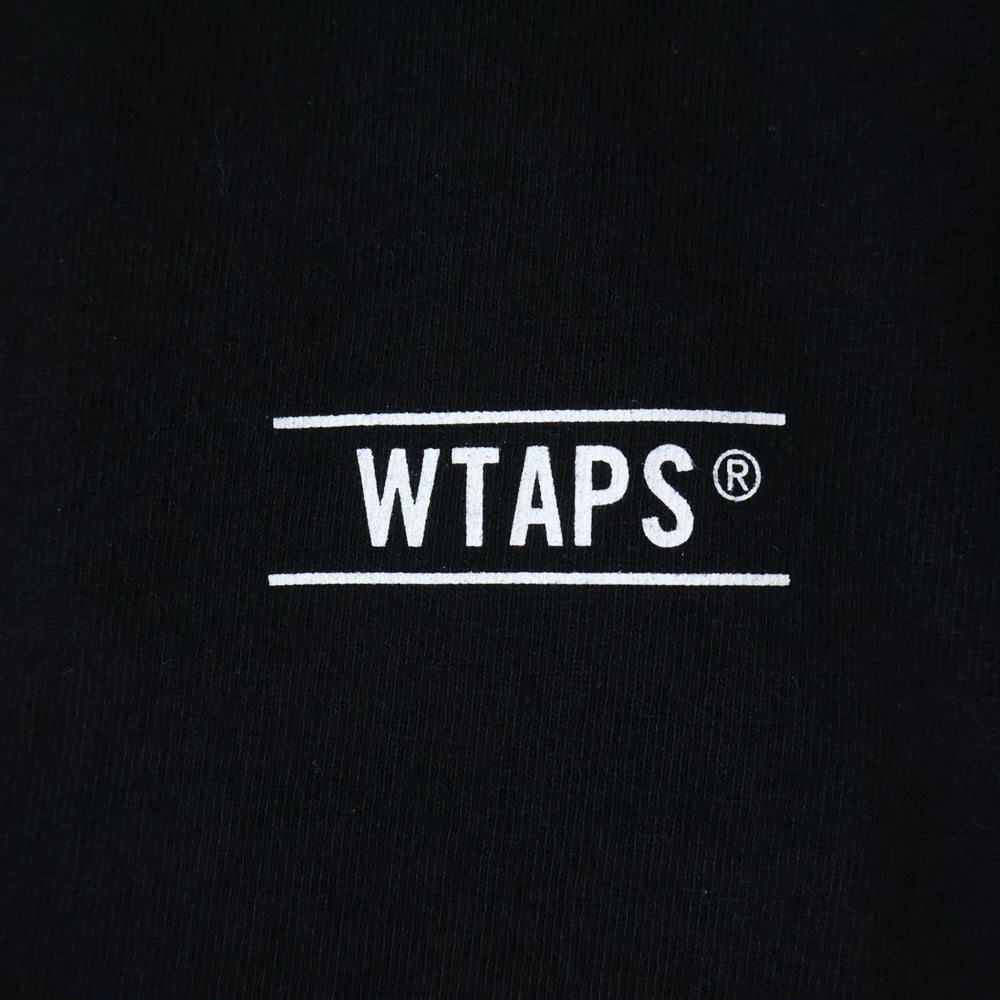 WTAPS(ダブルタップス) 25SS CONTAINING TEE バックロゴ Tシャツ ブラック