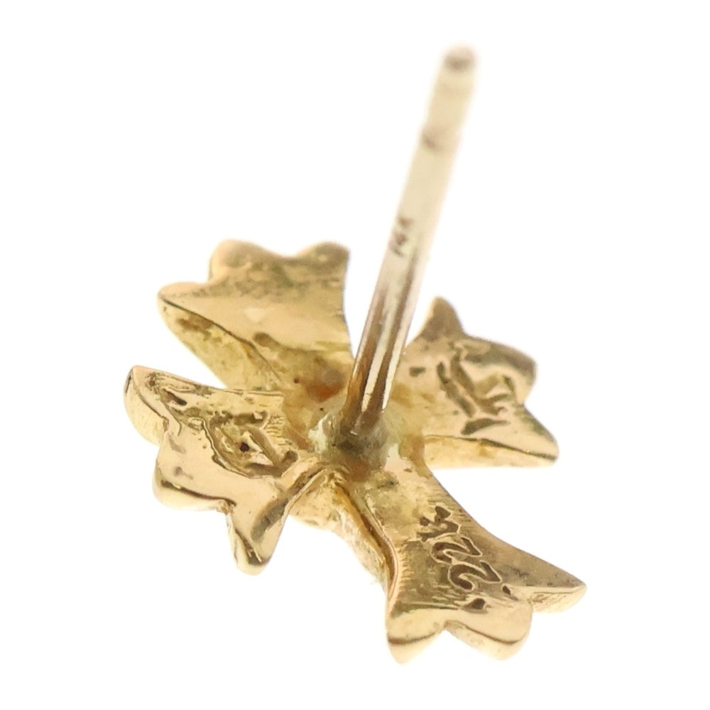 CHROME HEARTS(クロムハーツ) 22K No2 CH CRS CHクロス スタッドピアス ゴールド