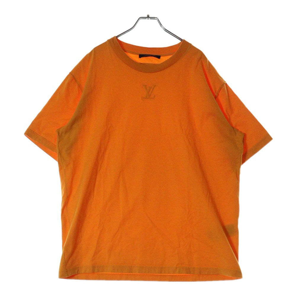 LOUIS VUITTON(ルイヴィトン) 25SS エンボスLVインサイドアウト半袖Tシャツ RM251Q DT3 HNY55W オレンジ