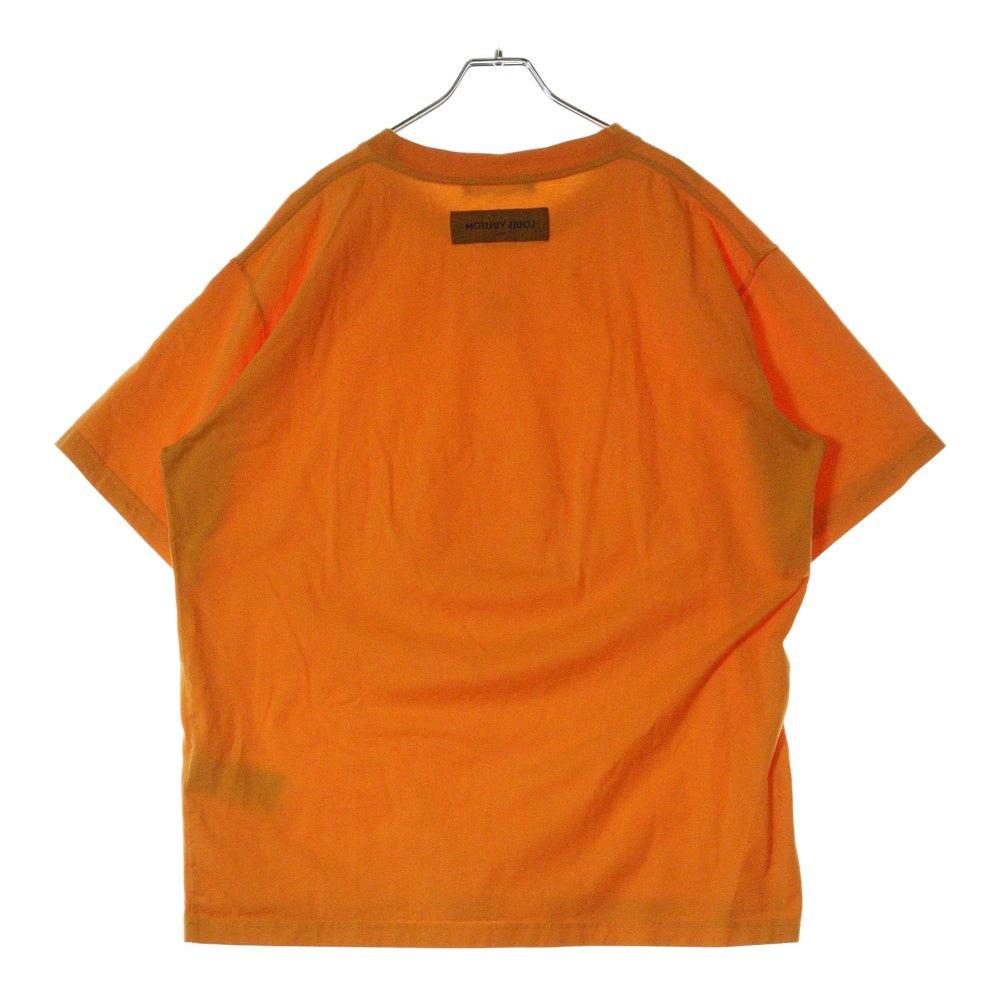 LOUIS VUITTON(ルイヴィトン) 25SS エンボスLVインサイドアウト半袖Tシャツ RM251Q DT3 HNY55W オレンジ