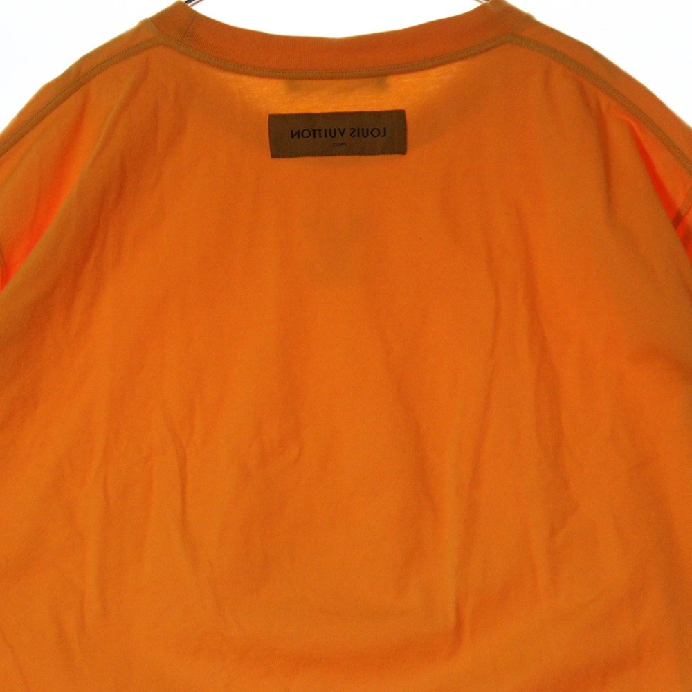 LOUIS VUITTON(ルイヴィトン) 25SS エンボスLVインサイドアウト半袖Tシャツ RM251Q DT3 HNY55W オレンジ