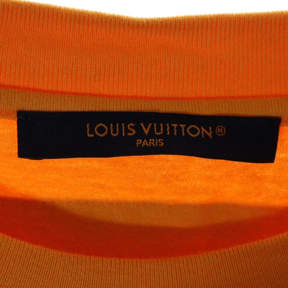 LOUIS VUITTON(ルイヴィトン) 25SS エンボスLVインサイドアウト半袖Tシャツ RM251Q DT3 HNY55W オレンジ