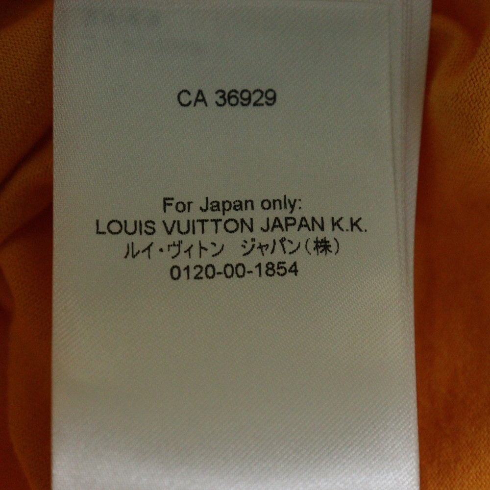 LOUIS VUITTON(ルイヴィトン) 25SS エンボスLVインサイドアウト半袖Tシャツ RM251Q DT3 HNY55W オレンジ