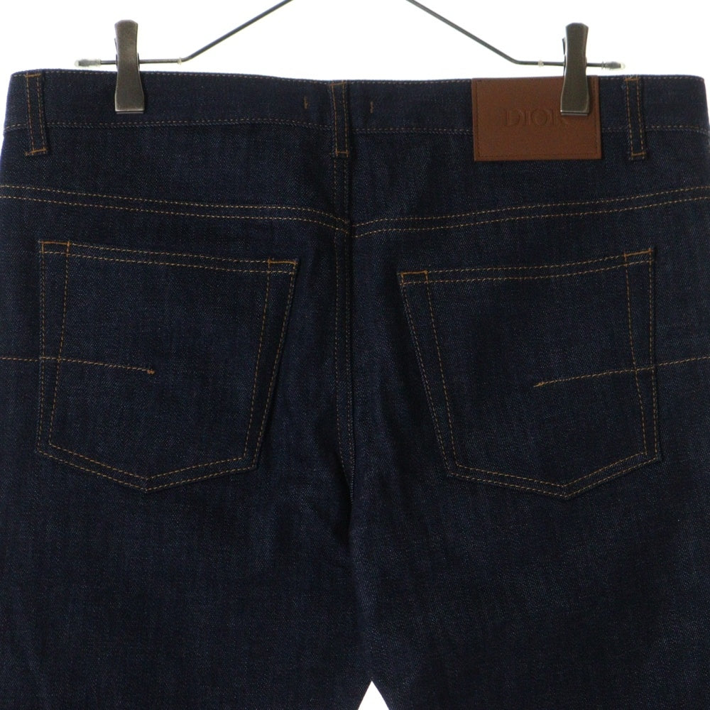 DIOR(ディオール) Oblique Low Cotton Denim Pants 193DS10J226X オブリーク ロー コットン デニムパンツ ネイビー