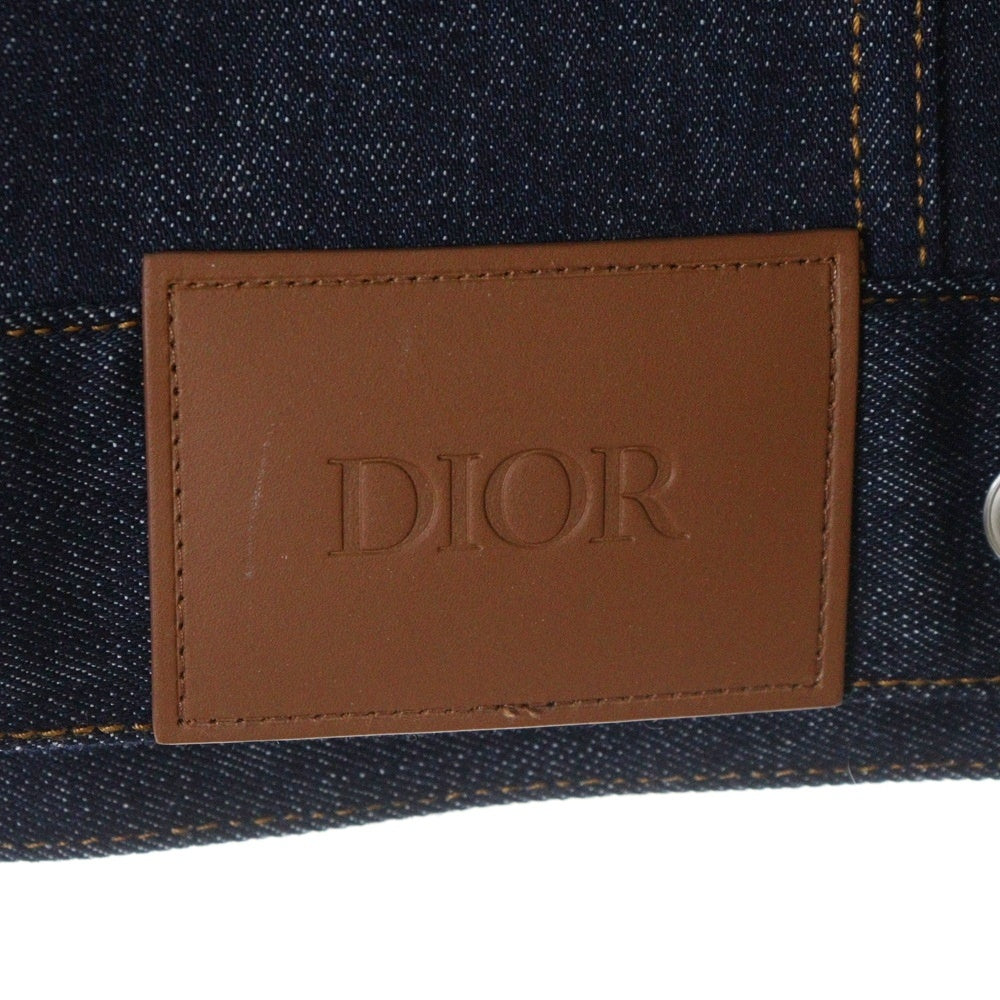 DIOR(ディオール) Oblique Low Cotton Denim Jacket 013D482J374X オブリーク ロー コットン デニムジャケット ネイビー