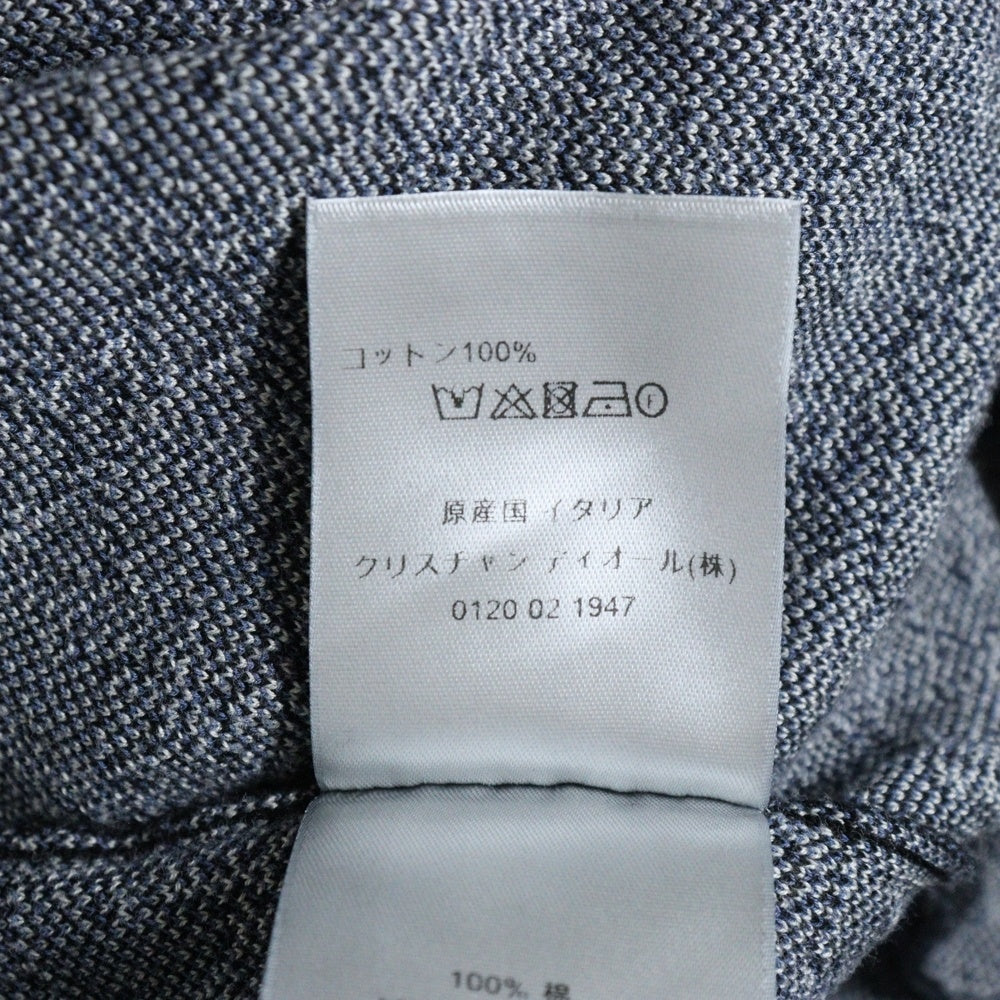 DIOR(ディオール) Oblique Overshirt 413M530AT099 オブリーク 総柄コットンオーバー長袖シャツ グレー/ネイビー
