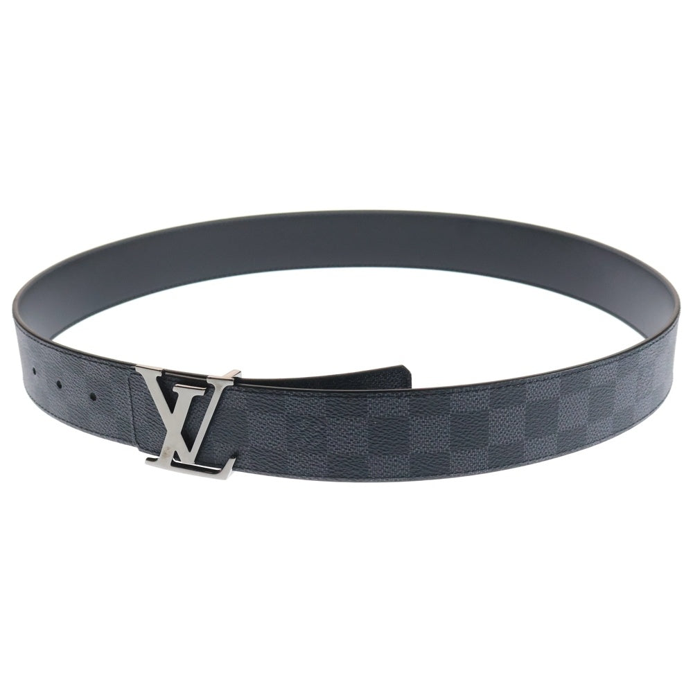 LOUIS VUITTON(ルイヴィトン) LVイニシャルロゴ金具付きベルト 40MM リバーシブル M0213 ブラック