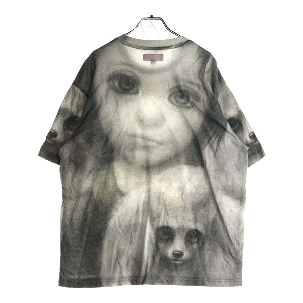SUPREME(シュプリーム) 24SS Margaret Keane Best Friends S/S Top マーガレット キーン ベストフレンド プリント 半袖Tシャツ カットソー グレー