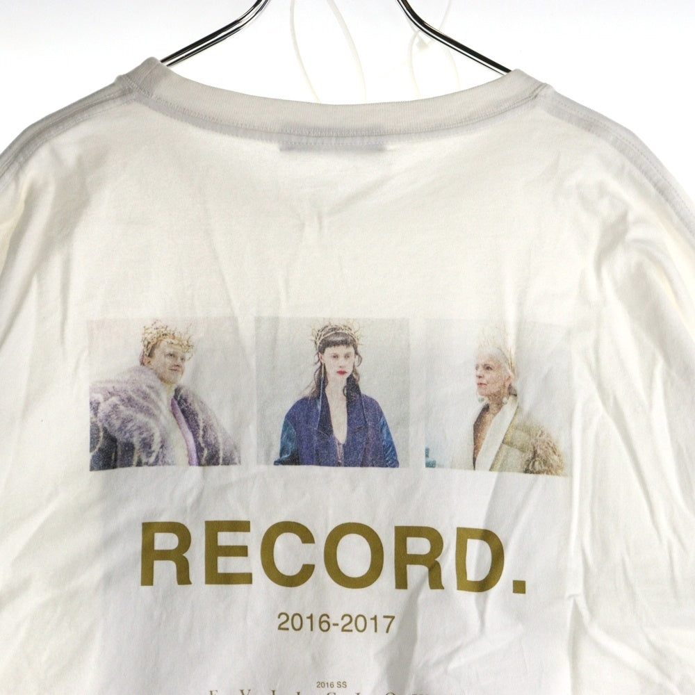 UNDERCOVER(アンダーカバー) 23SS ×WATARU RECORD ワタル レコード フォト グラフィック 半袖Tシャツ カットソー ホワイト
