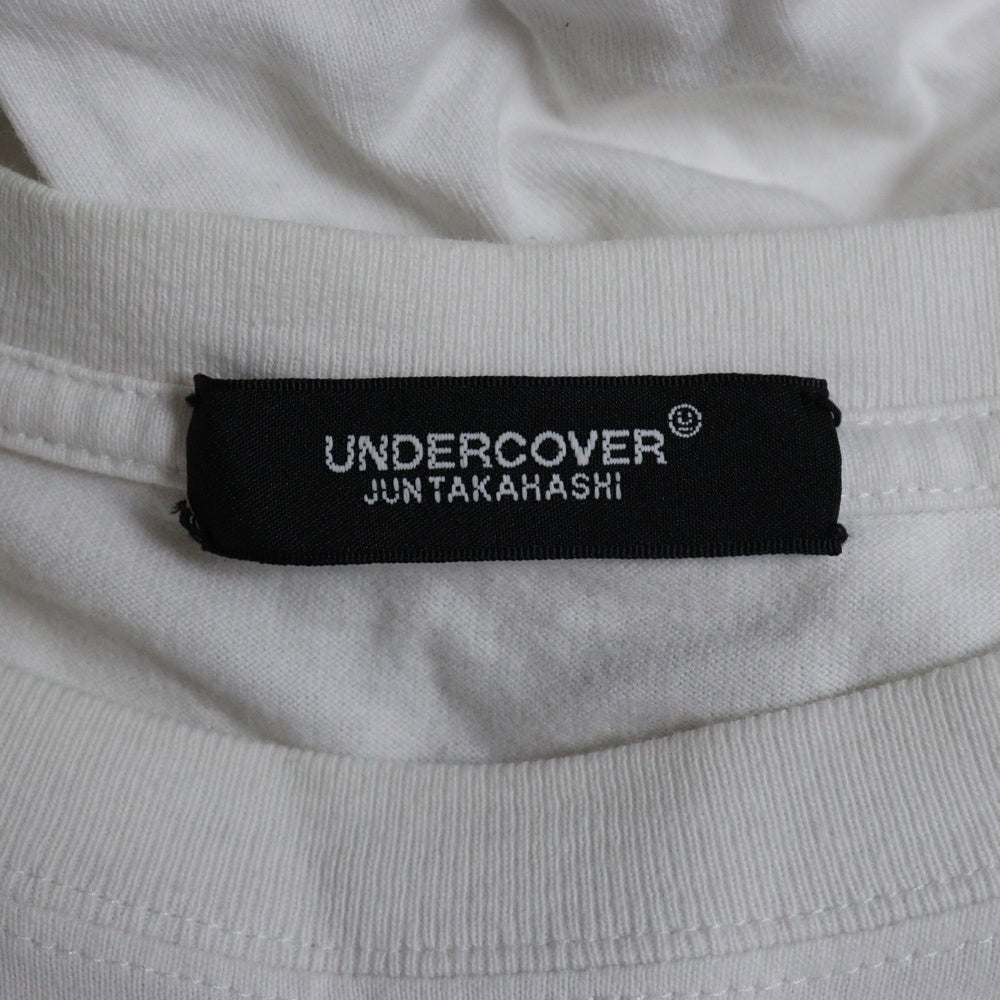 UNDERCOVER(アンダーカバー) 23SS ×WATARU RECORD ワタル レコード フォト グラフィック 半袖Tシャツ カットソー ホワイト