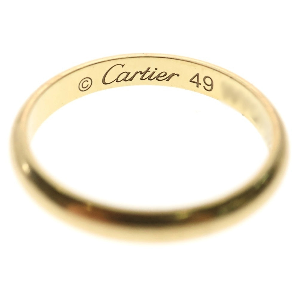 Cartier(カルティエ) K18YG 1895 Wedding Band Ring B4002300 2.5mm ウェディングバンドリング 指輪 ゴールド