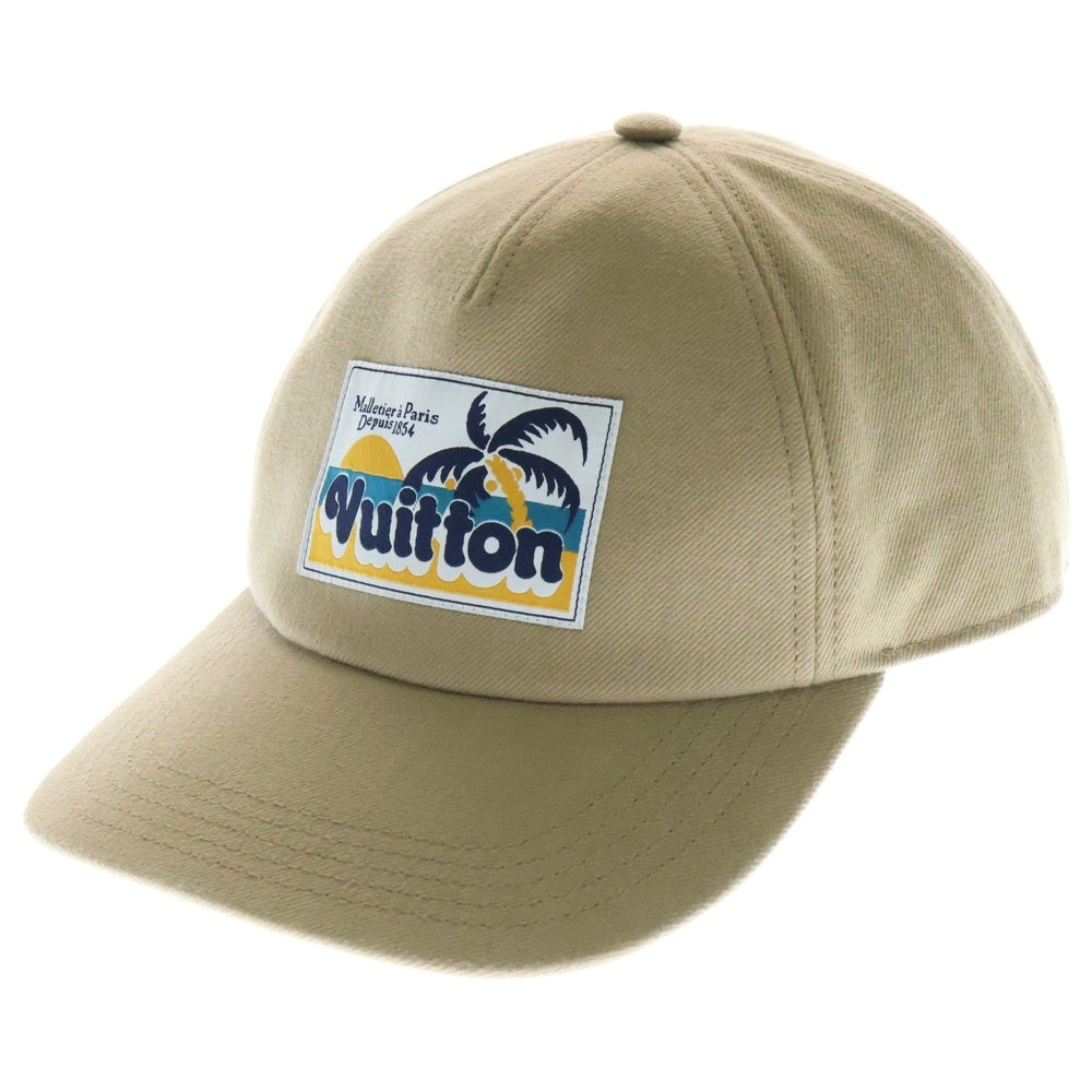 LOUIS VUITTON(ルイヴィトン) パームツリー パッチキャップ 帽子 M7531L ベージュ