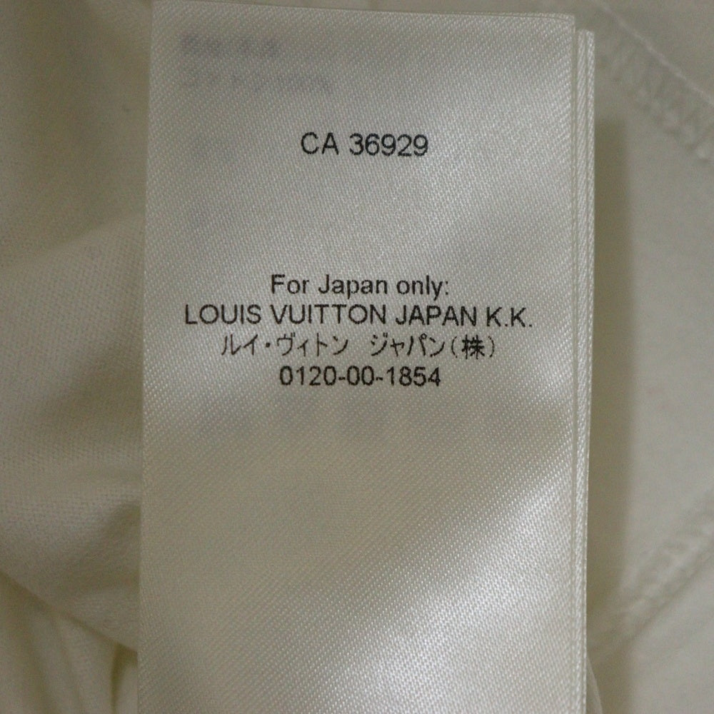 LOUIS VUITTON(ルイヴィトン) 25SS エンブロイダードシグネチャー半袖Tシャツ RM252MM NPG HTY21W ホワイト
