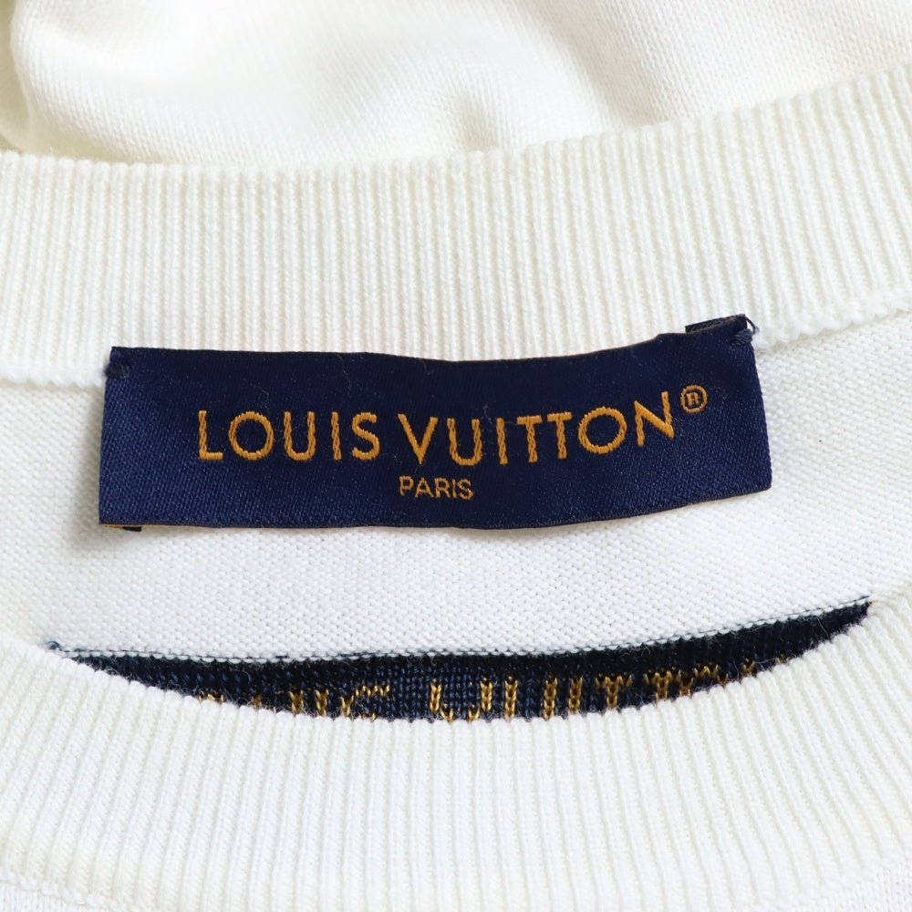 LOUIS VUITTON(ルイヴィトン) 23SS LVロゴ コットン半袖Tシャツ RM232M HA0 HPN15W ホワイト
