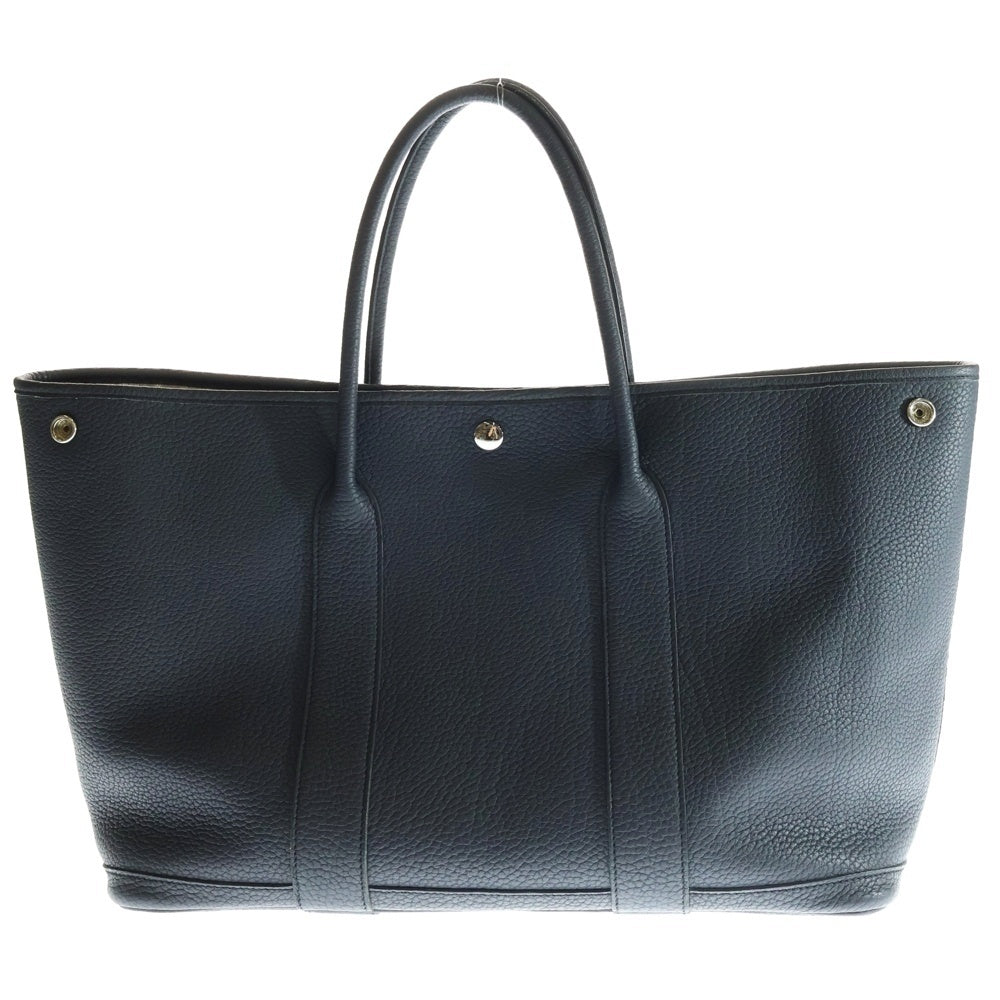 HERMES(エルメス) ガーデンパーティPM ネゴンダ B刻印 シルバー金具 ネイビー