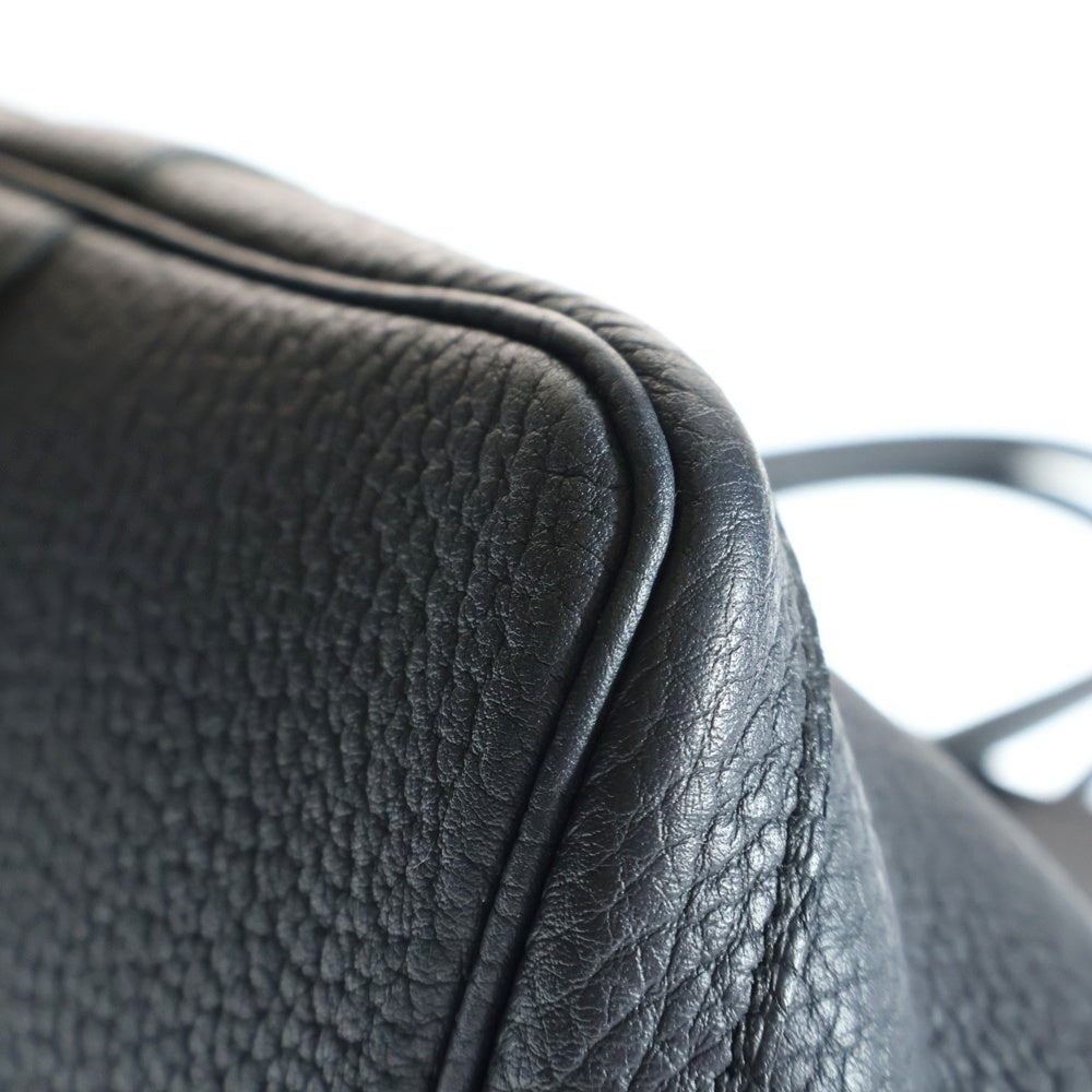 HERMES(エルメス) ガーデンパーティPM ネゴンダ B刻印 シルバー金具 ネイビー