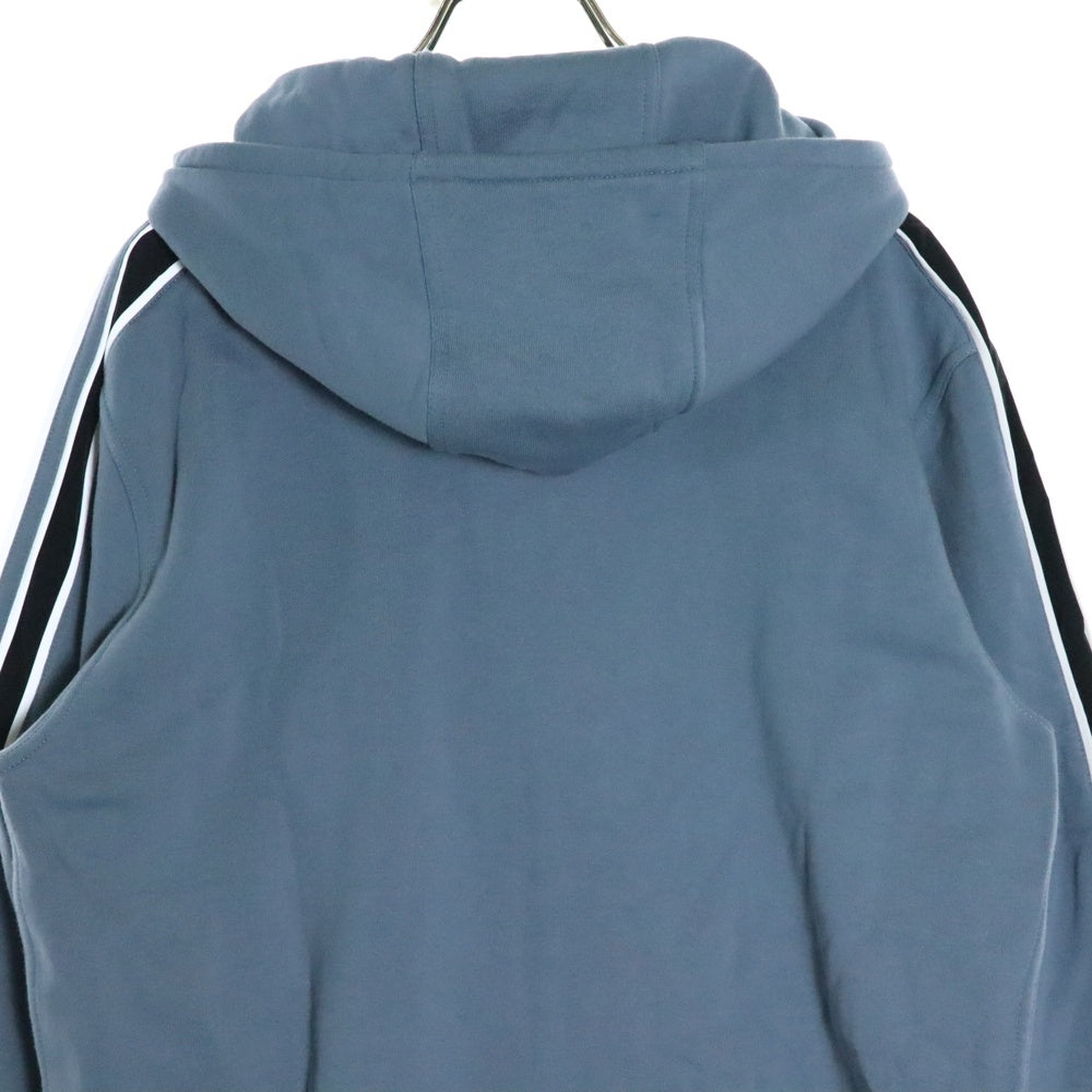 HERMES(エルメス) ナイロンライン ジップアップスウェットパーカー 41-5719 ブルー