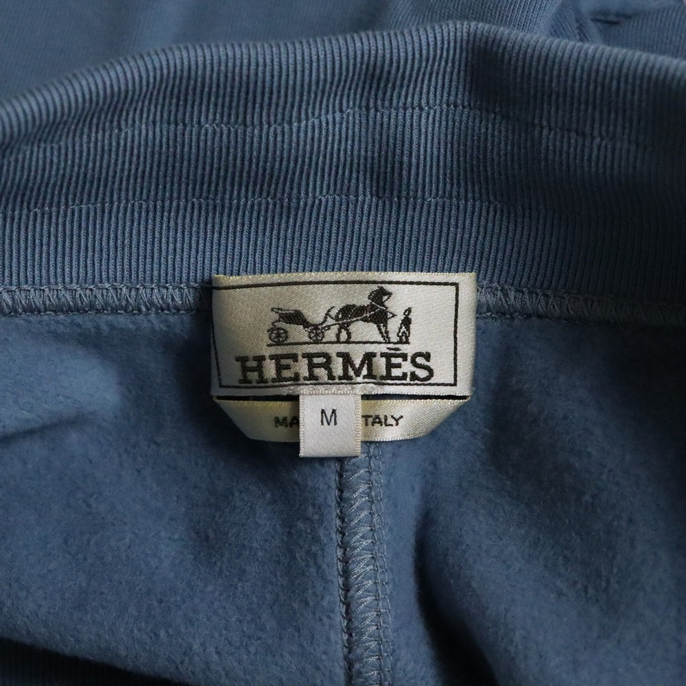 HERMES(エルメス) ナイロンライン スウェットパンツ 41-5711 ブルー