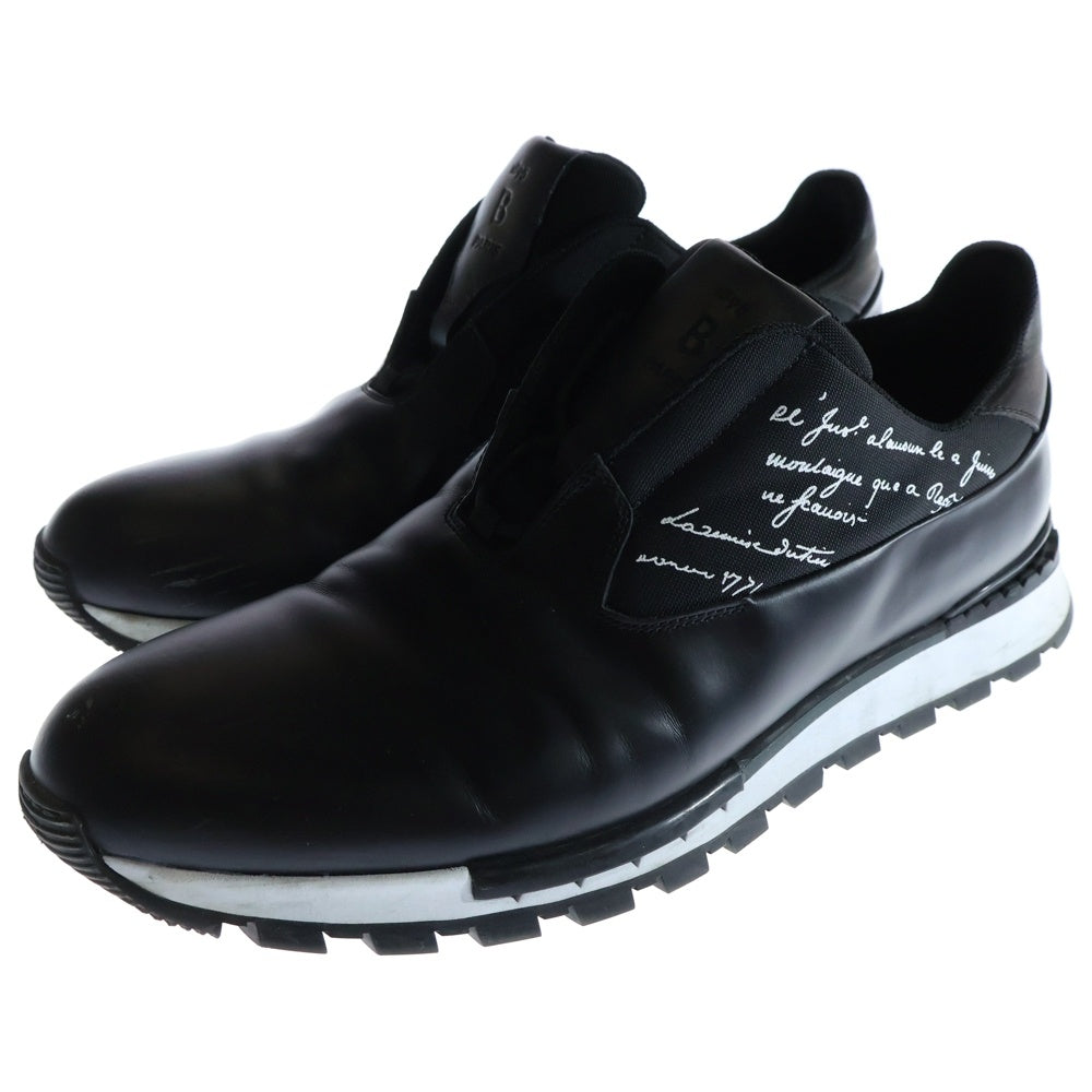 Berluti(ベルルッティ) ファストトラックトリノ カリグラフィ カーフレザーローカットスニーカー ブラック