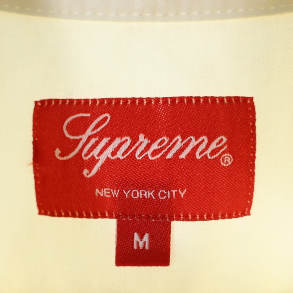 SUPREME(シュプリーム) 22SS Small Box Shirt スモールボックスロゴ ボタンダウン 長袖シャツ ホワイト