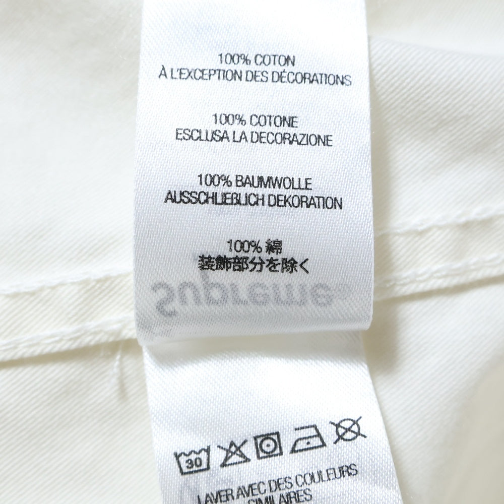 SUPREME(シュプリーム) 22SS Small Box Shirt スモールボックスロゴ ボタンダウン 長袖シャツ ホワイト