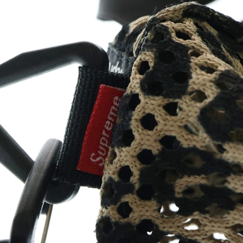 SUPREME(シュプリーム) 23SS Mesh Mini Duffle Bag Leopard メッシュ ミニ ダッフルバッグ レオパード ショルダーバッグ ブラウン