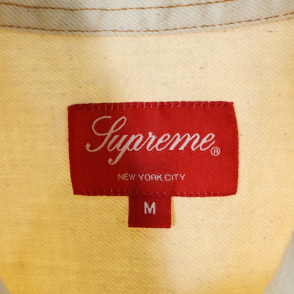 SUPREME(シュプリーム) 23SS Denim Painter Shirt デニム ペインターシャツ ジャケット ホワイト