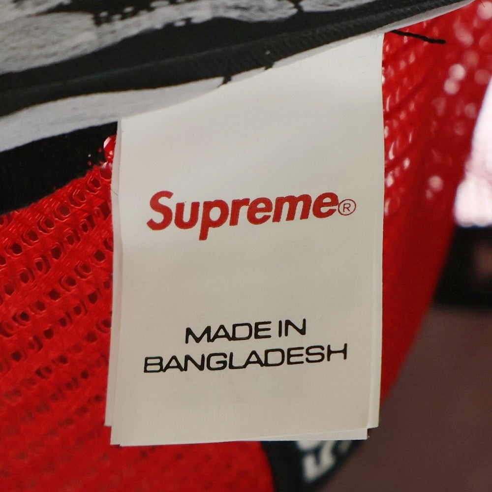 SUPREME(シュプリーム) 24SS ×NEW ERA Box Logo Mesh Cap ニューエラ ボックスロゴ メッシュキャップ 帽子 レッド