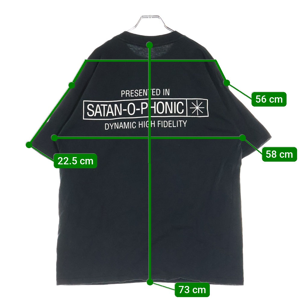 VINTAGE(ヴィンテージ) 90s ROB ZOMBIE HELLBILLY DELUXE TEE ロブゾンビ プリント半袖Tシャツ カットソー ブラック