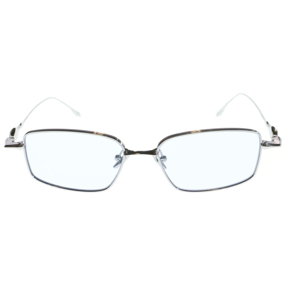 GENTLE MONSTER(ジェントルモンスター) Atomic 02 アトミック サングラス メタルフレーム メガネ シルバー/ブルー 56□17