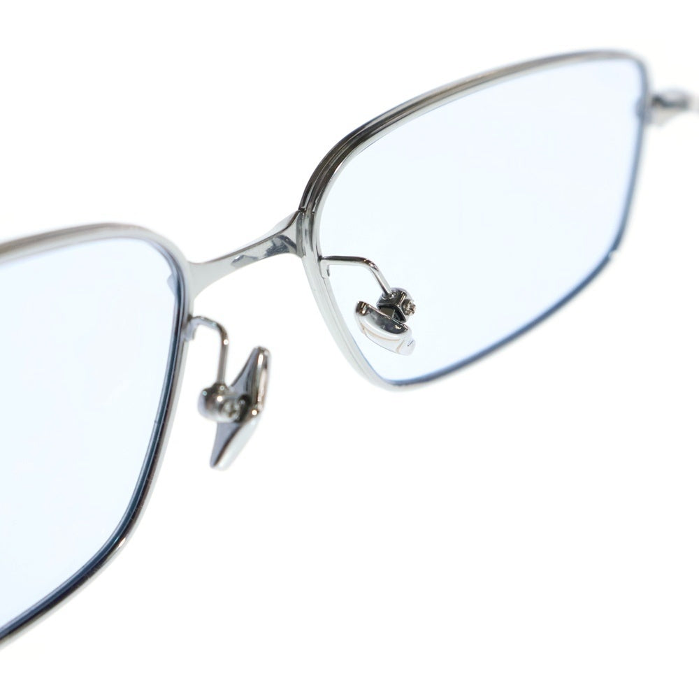 GENTLE MONSTER(ジェントルモンスター) Atomic 02 アトミック サングラス メタルフレーム メガネ シルバー/ブルー 56□17