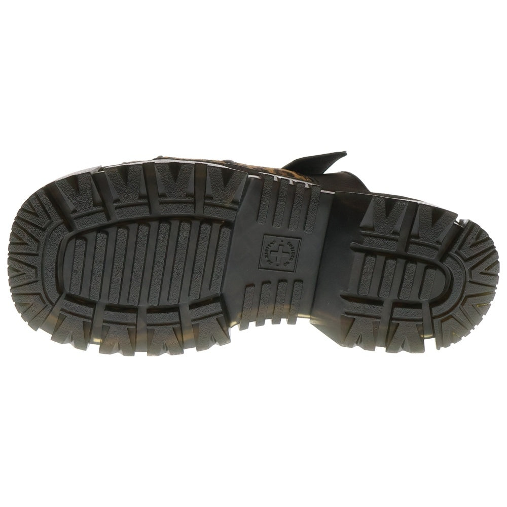 Dr.Martens(ドクターマーチン) MATTISON SLIDE スライドサンダル レオパード 41110200 ブラック/ベージュ