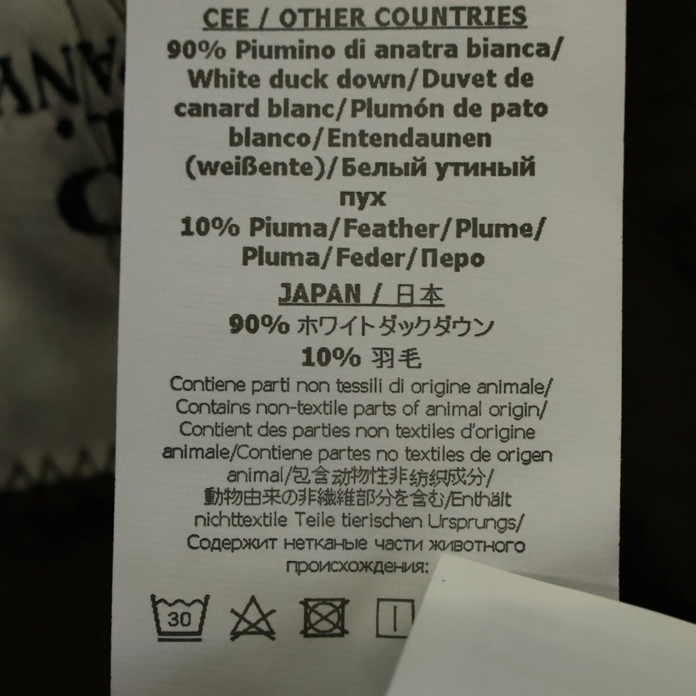 C.P. Company(シーピーカンパニー) 23AW フード ジップアップ ダウンジャケット カーキ 15CMOW027A 006369G