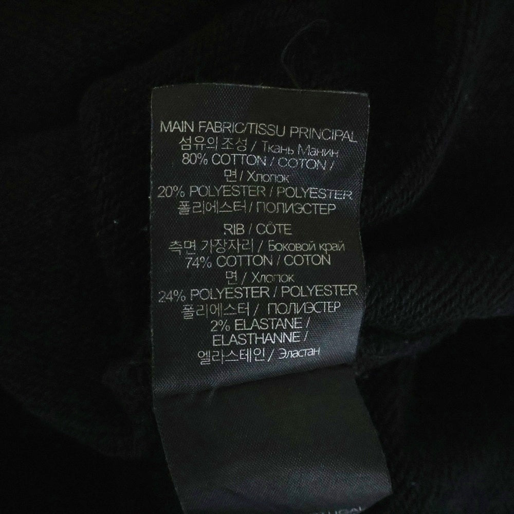 VETEMENTS(ヴェトモン) 21AW WORLD TOUR HOODIE ワールドツアー ロゴプリント プルオーバーパーカー フーディー ブラック UA52TR910R