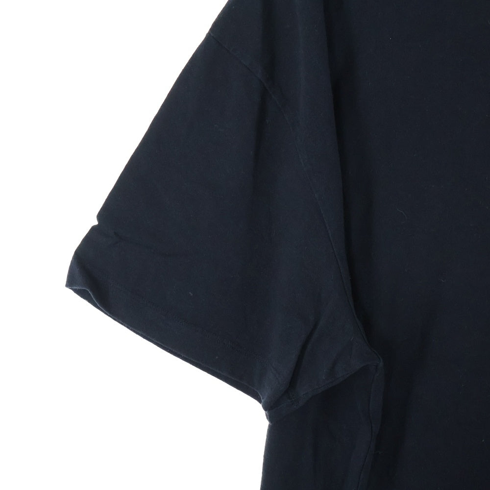 OFF-WHITE(オフホワイト) 21SS ADAM IS EVE S/S OVER TEE OMAA038S21JER014 プリント クルーネック 半袖Tシャツ ブラック