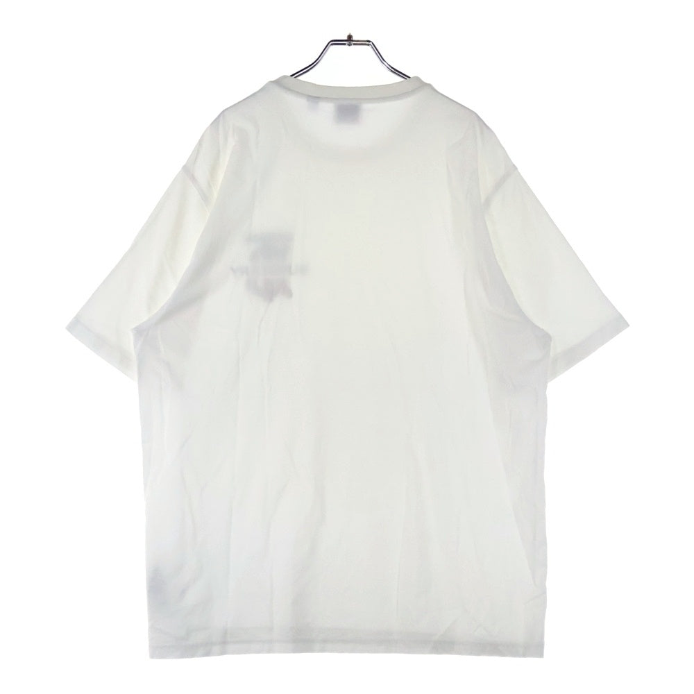 BURBERRY(バーバリー) TBロゴ プリント クルーネック 半袖Tシャツ カットソー ホワイト 8032186