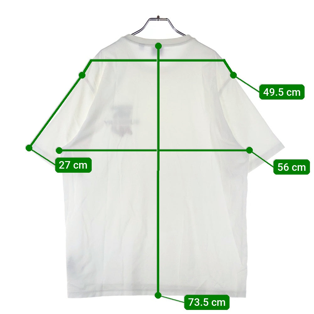 BURBERRY(バーバリー) TBロゴ プリント クルーネック 半袖Tシャツ カットソー ホワイト 8032186