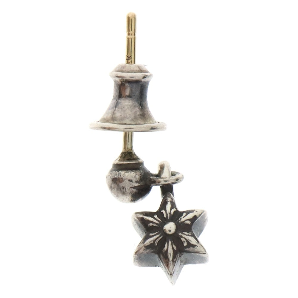 CHROME HEARTS(クロムハーツ) TNY STR DRP 1 タイニースタードロップピアス シルバー BCA120